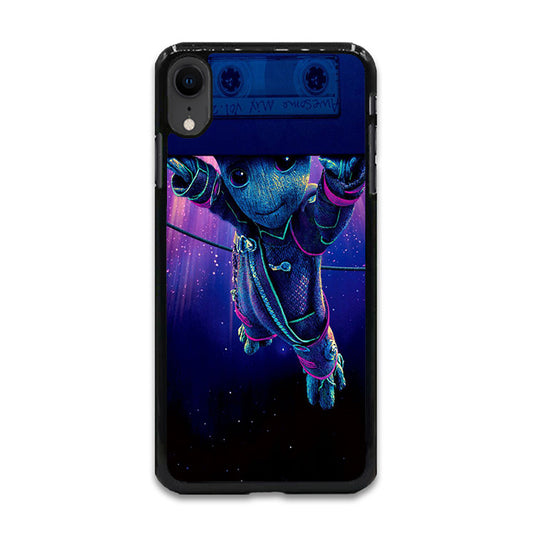 Groot In Galaxy iPhone XR Case