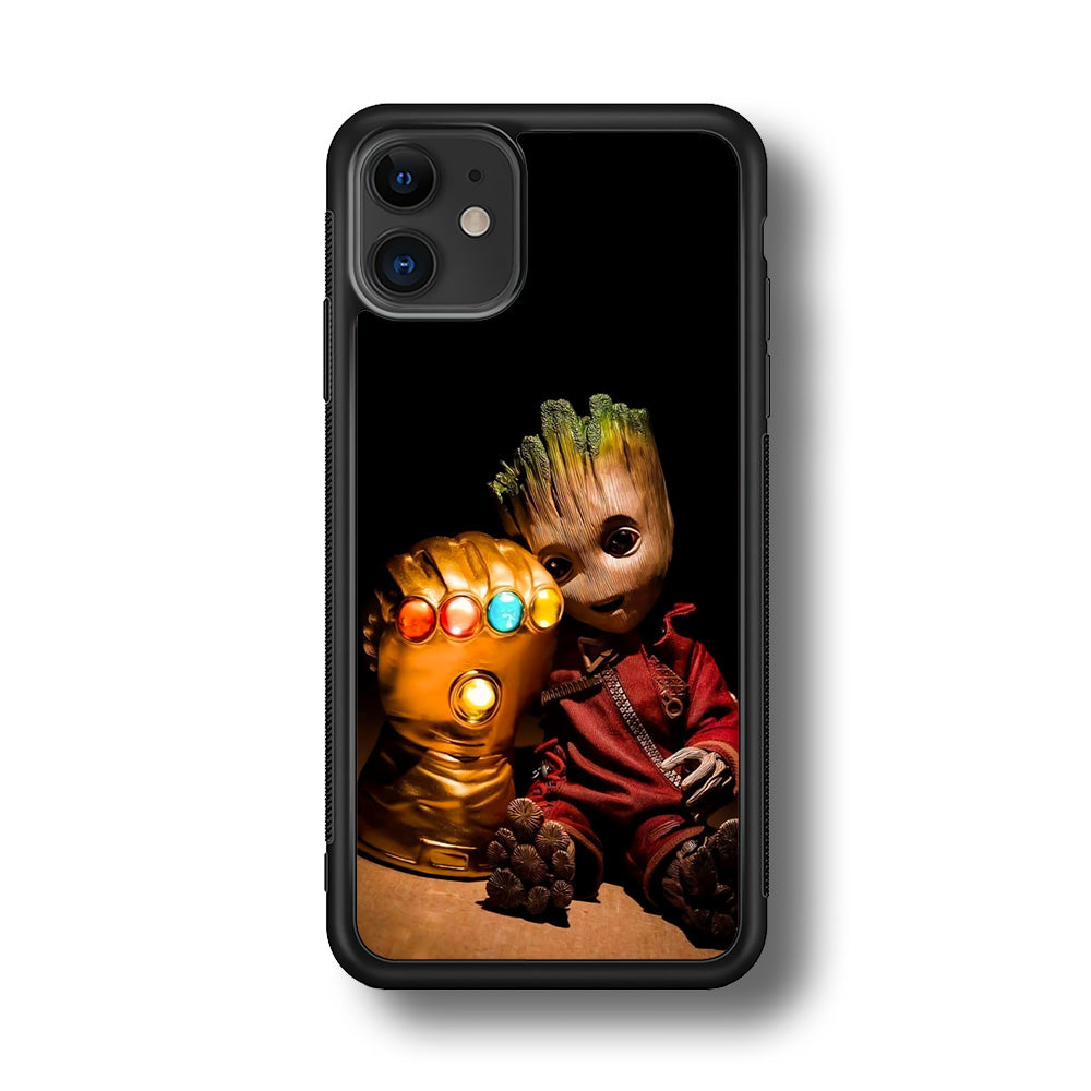 Groot Thanos Infinity Gauntlet iPhone 11 Case
