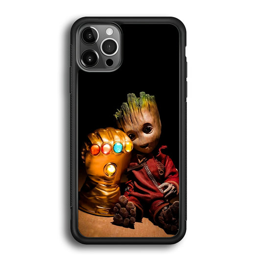 Groot Thanos Infinity Gauntlet iPhone 12 Pro Case