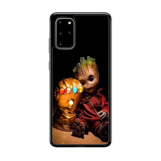 Groot Thanos Infinity Gauntlet Samsung Galaxy S20 Plus Case