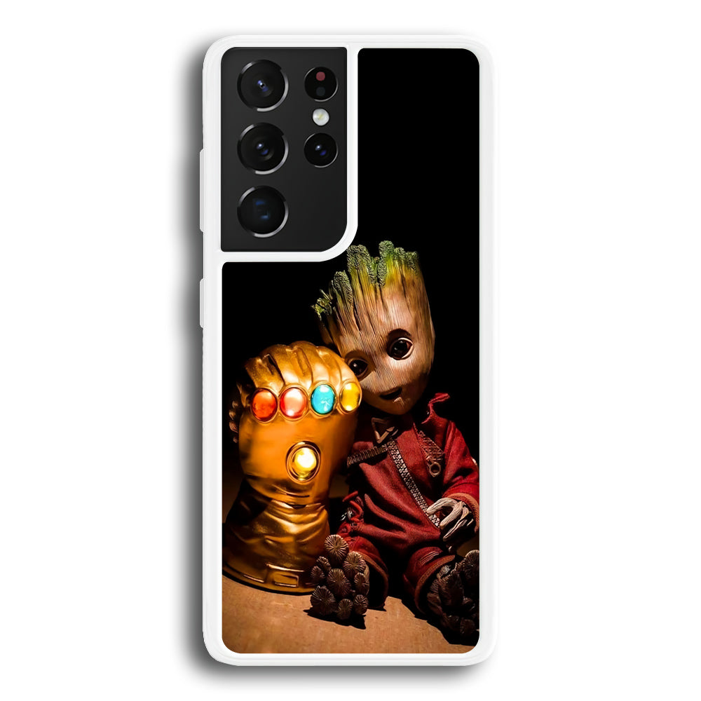 Groot Thanos Infinity Gauntlet Samsung Galaxy S21 Ultra Case