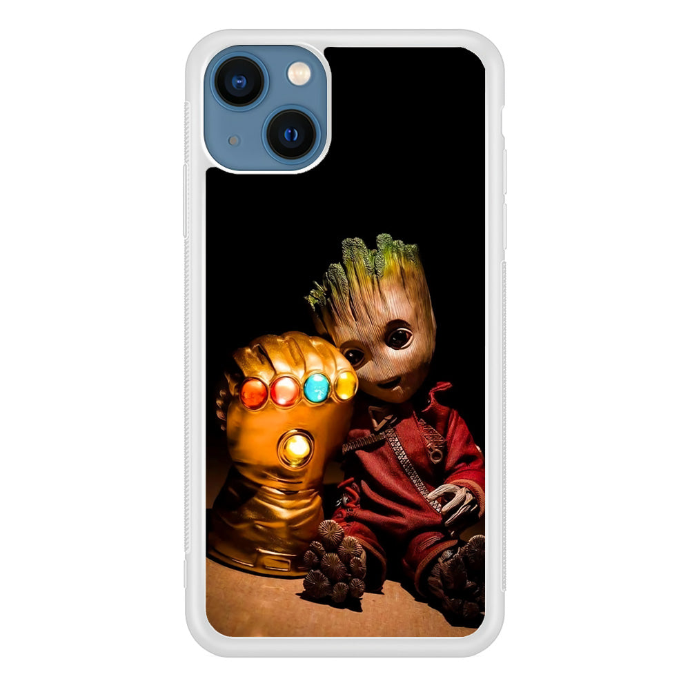 Groot Thanos Infinity Gauntlet iPhone 14 Plus Case
