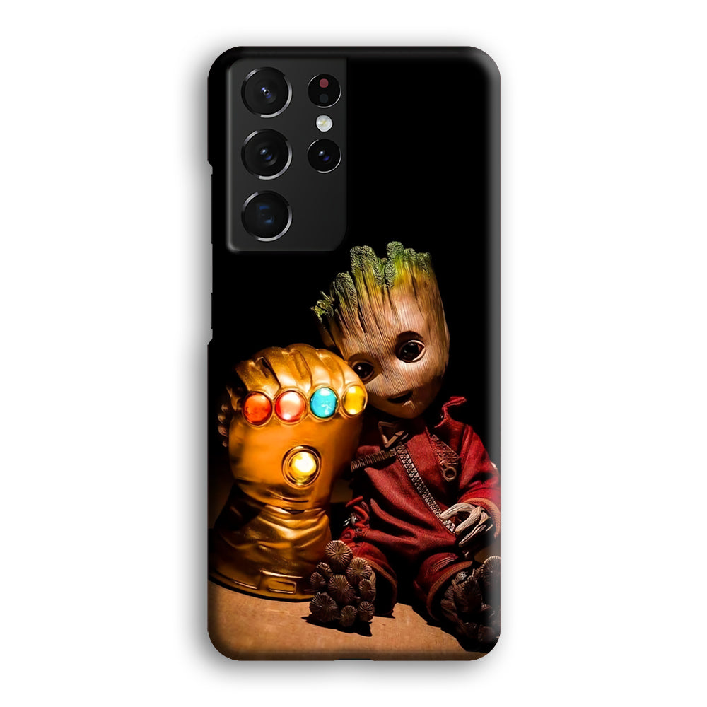 Groot Thanos Infinity Gauntlet Samsung Galaxy S21 Ultra Case