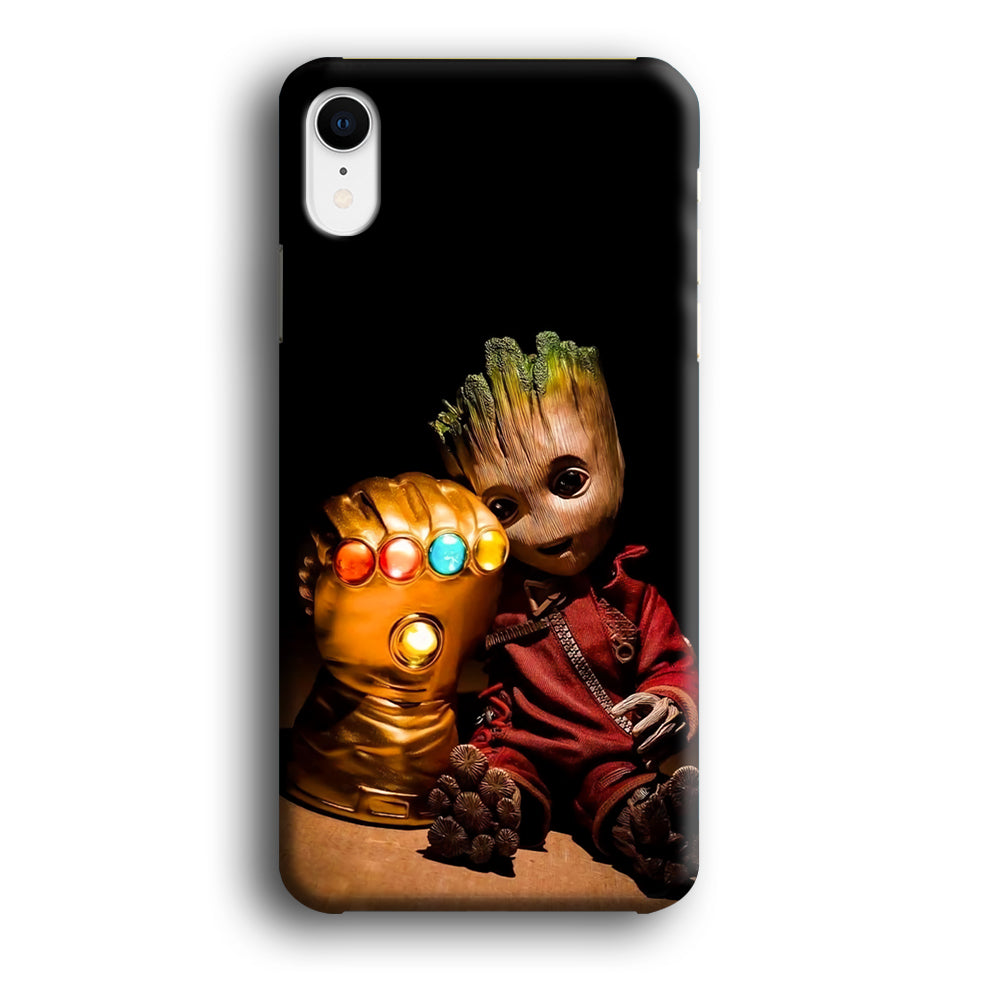 Groot Thanos Infinity Gauntlet iPhone XR Case