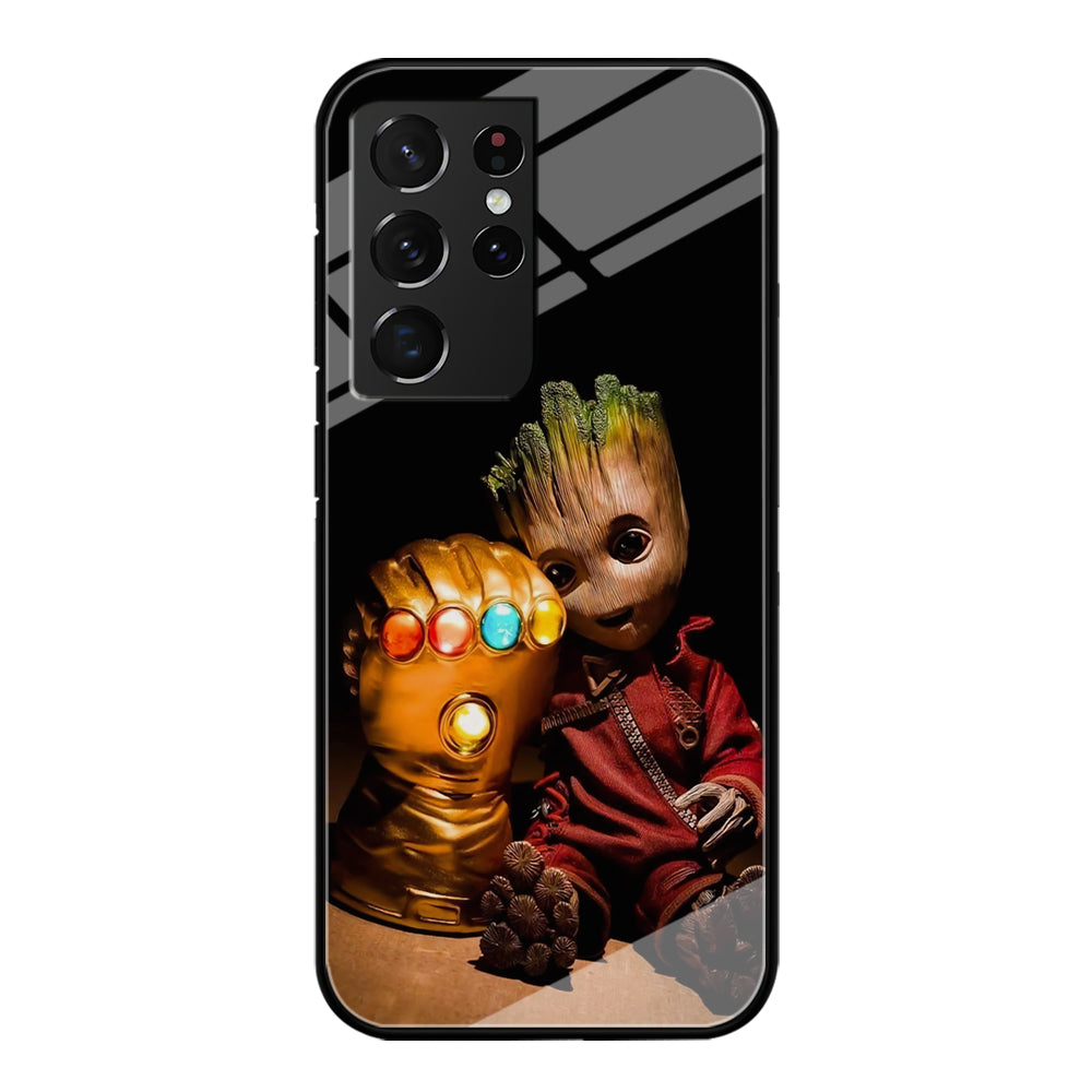 Groot Thanos Infinity Gauntlet Samsung Galaxy S21 Ultra Case