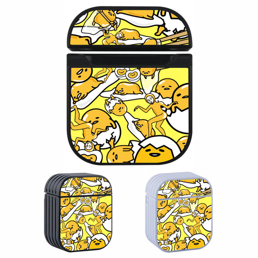 Gudetama Lazy Daily Hard Plastic Case Cover For Apple Airpods