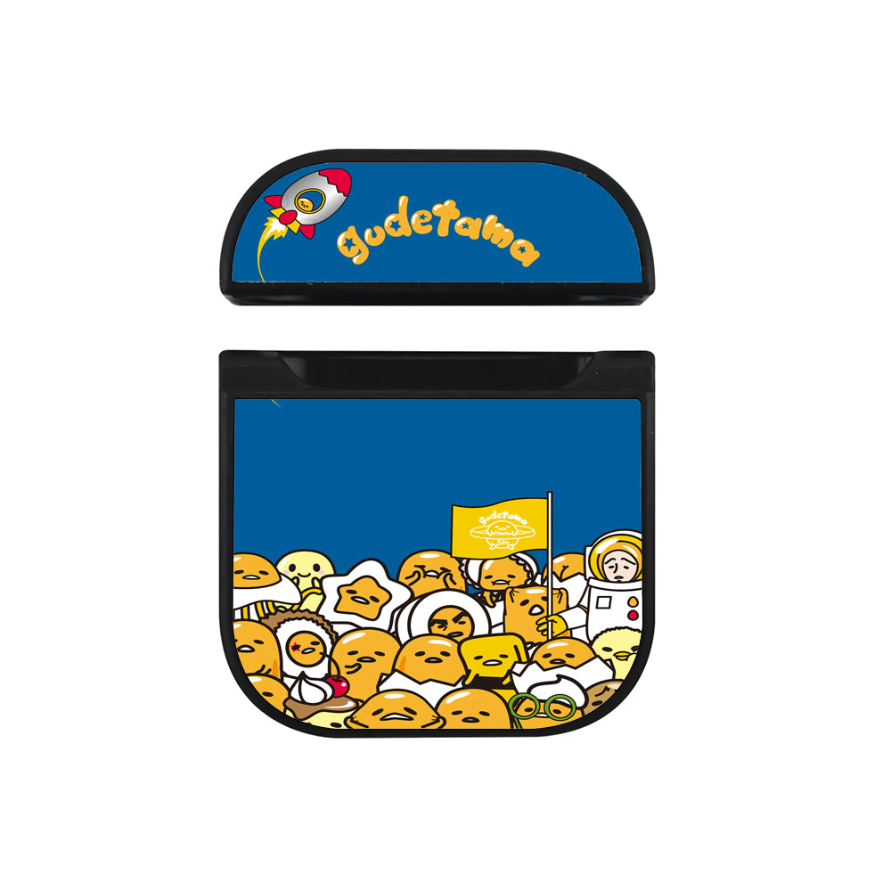 Gudetama Tour Galaxy Hard Plastic Case Cover For Apple Airpods