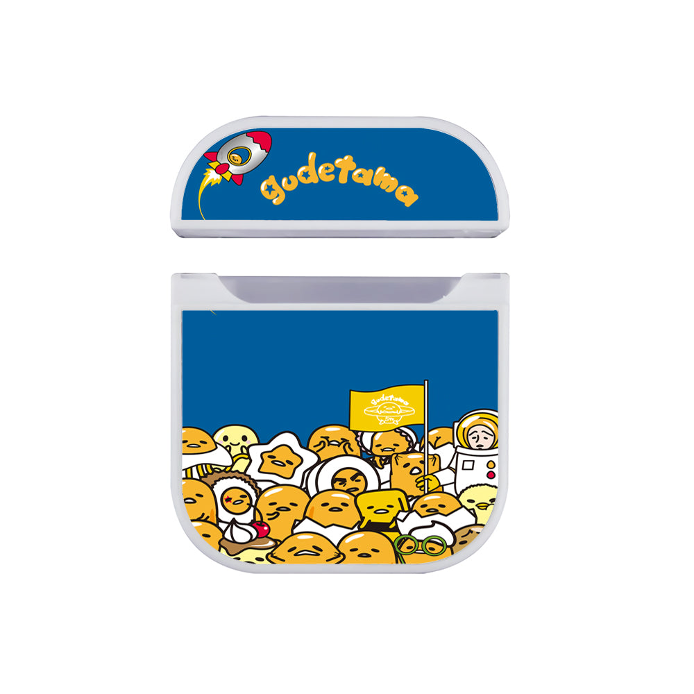 Gudetama Tour Galaxy Hard Plastic Case Cover For Apple Airpods