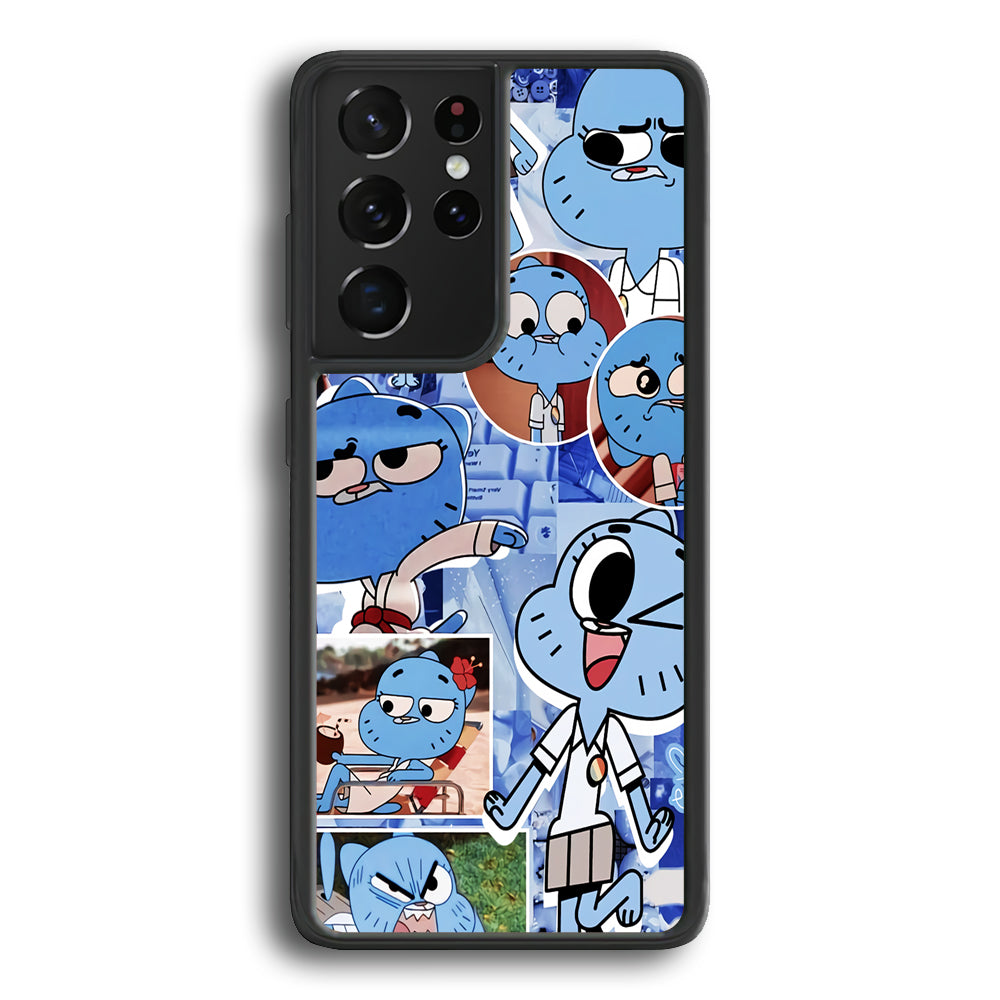 Gumball Aesthetic Expression Samsung Galaxy S21 Ultra Case
