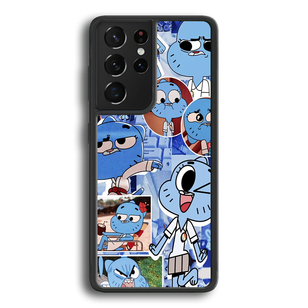 Gumball Aesthetic Expression Samsung Galaxy S22 Ultra Case - Ezzystore