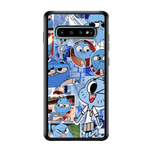 Gumball Aesthetic Expression Samsung Galaxy S10 Plus Case