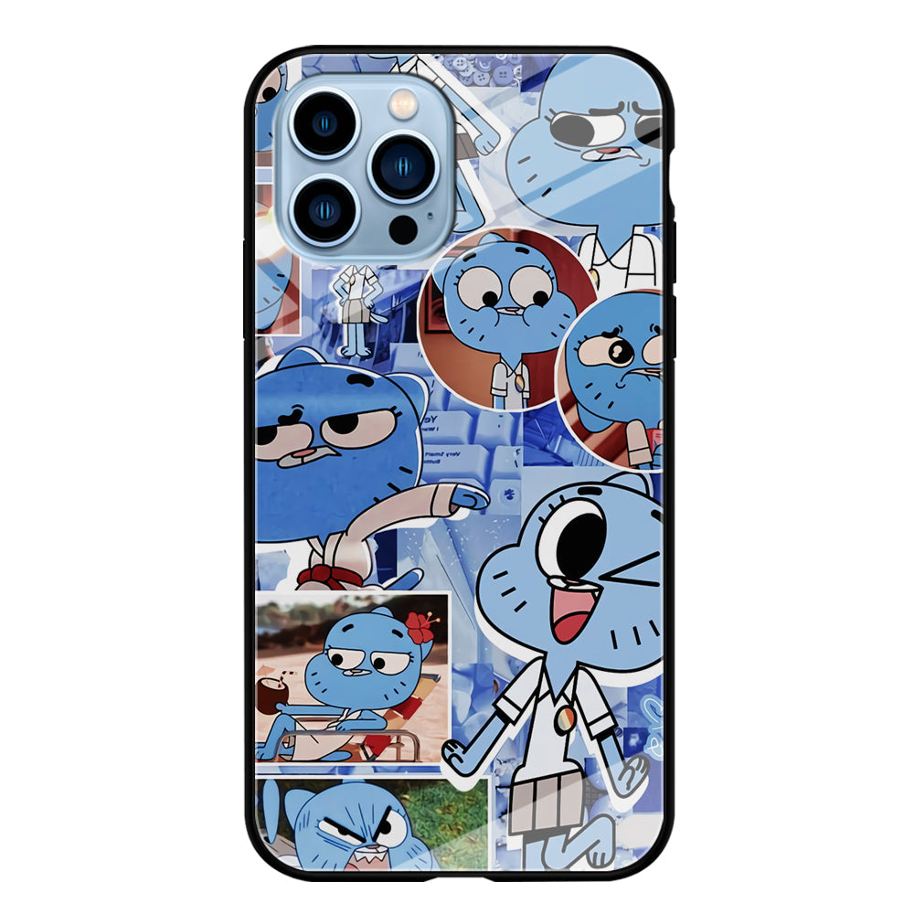 Gumball Aesthetic Expression iPhone 14 Pro Case