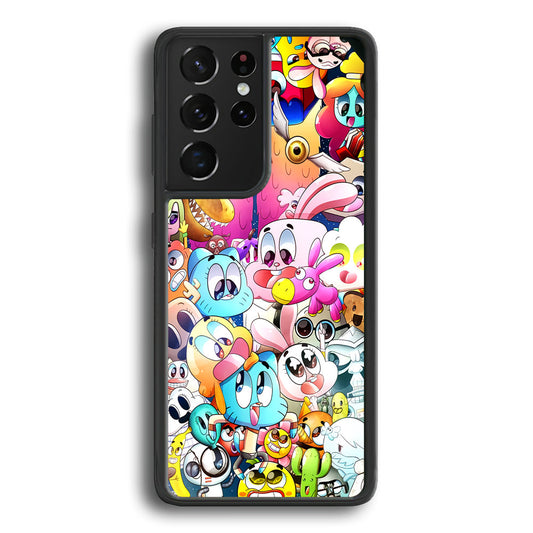 Gumball All Character Samsung Galaxy S22 Ultra Case - Ezzystore