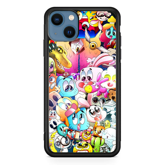 Gumball All Character iPhone 15 Case