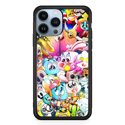 Gumball All Character iPhone 14 Pro Case