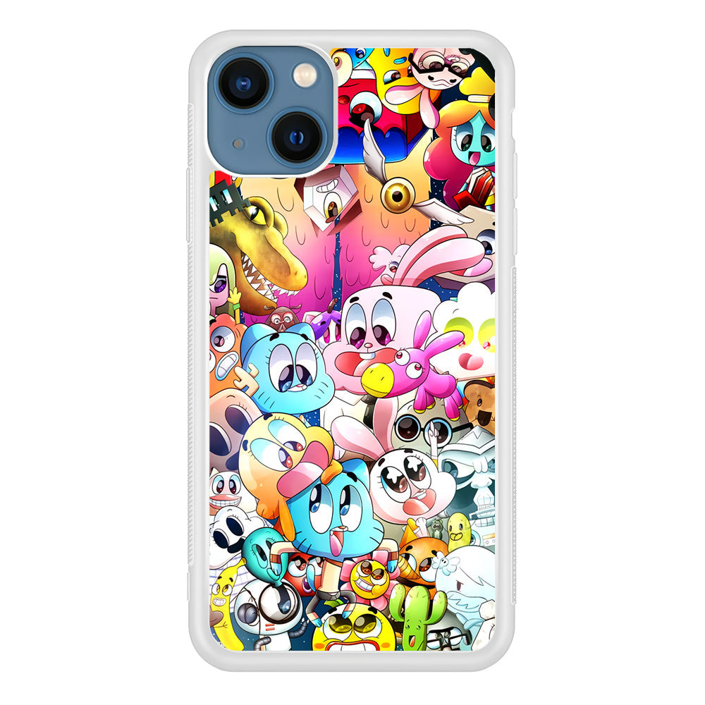 Gumball All Character iPhone 14 Plus Case