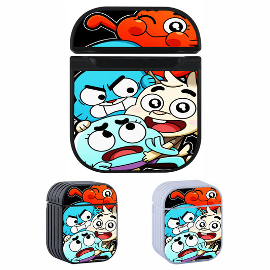 Gumball And Friends Hard Plastic Case Cover For Apple Airpods