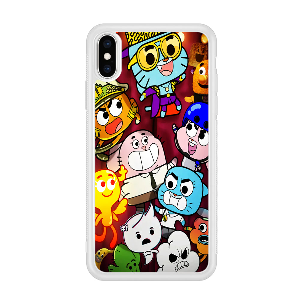 Gumball And Friends Cosplay iPhone Xs Max Case