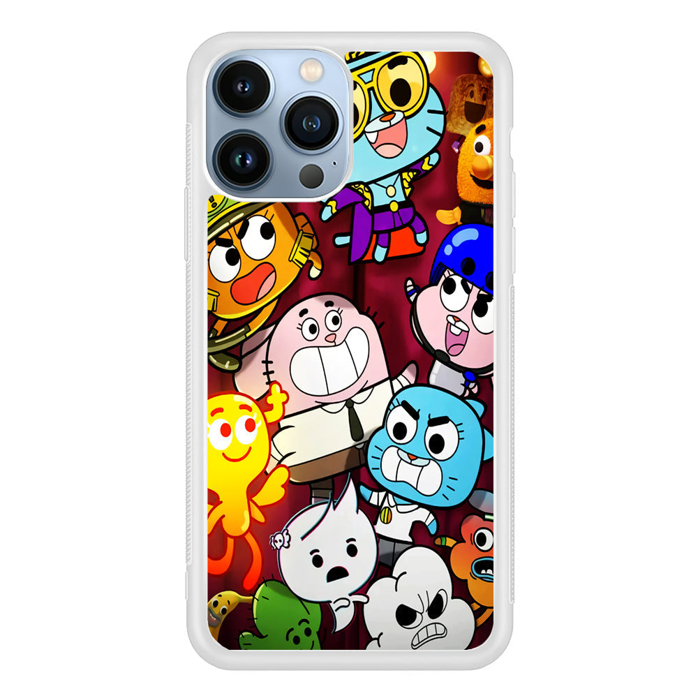 Gumball And Friends Cosplay iPhone 15 Pro Case