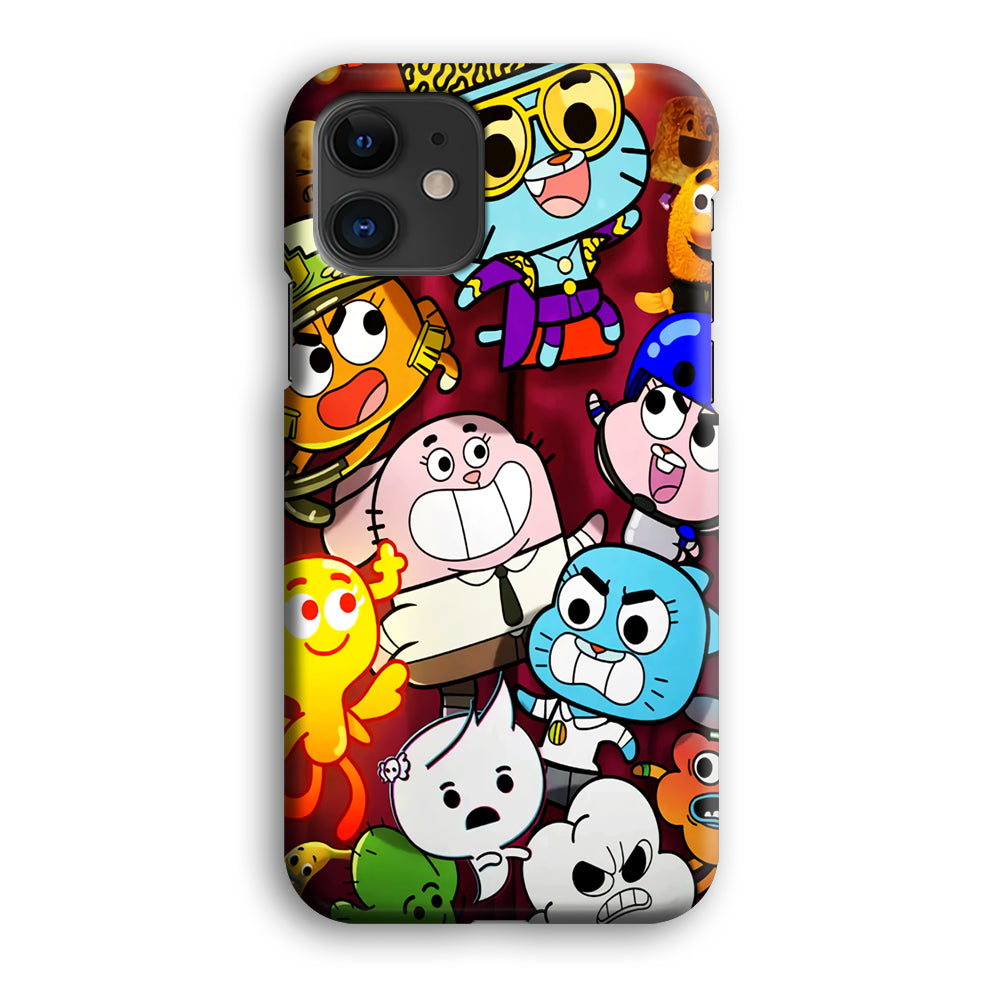 Gumball And Friends Cosplay iPhone 12 Case