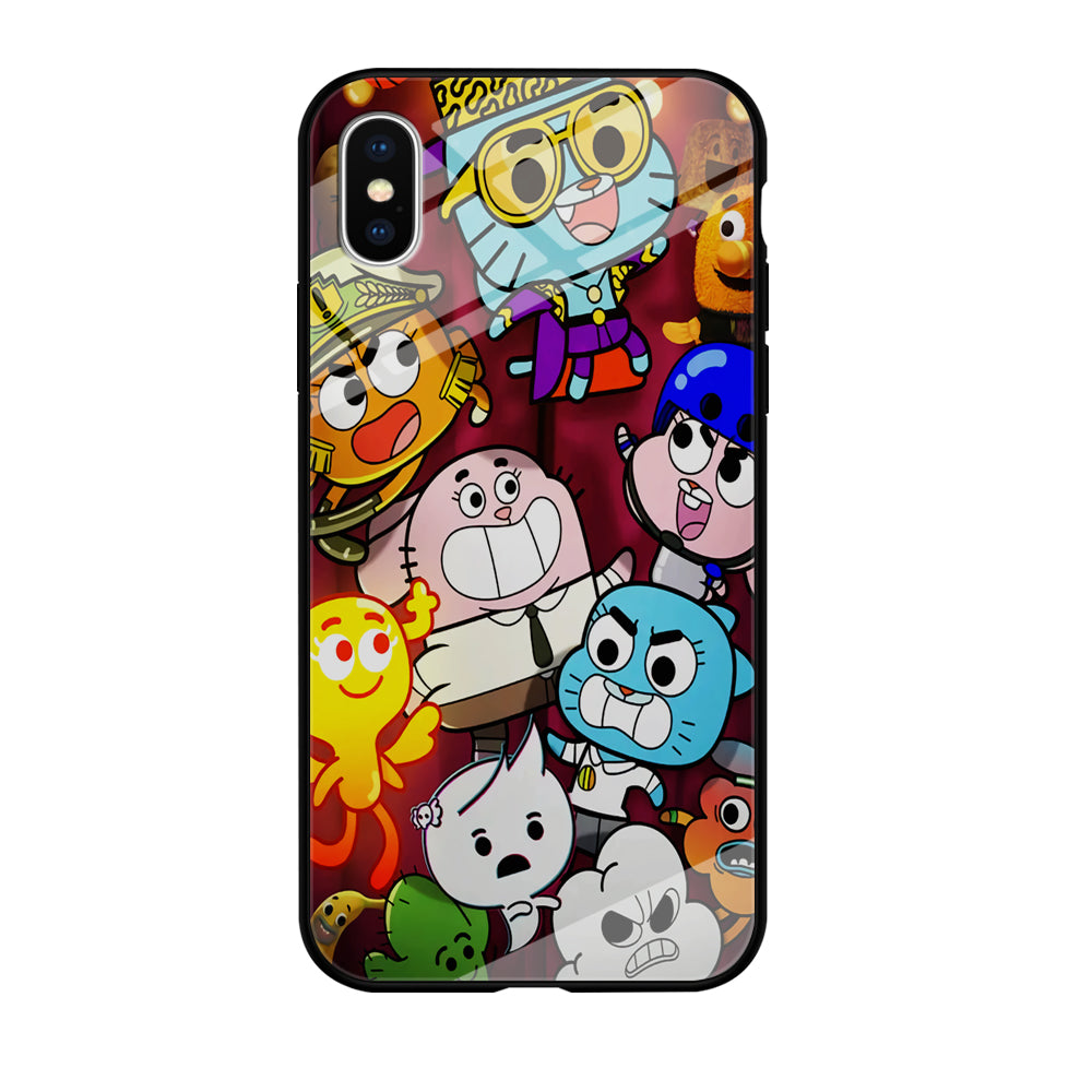 Gumball And Friends Cosplay iPhone Xs Max Case