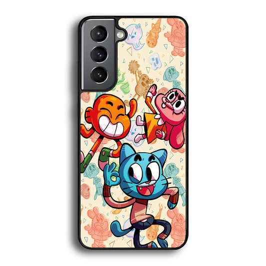 Gumball Darwin And Anais Samsung Galaxy S21 Plus Case