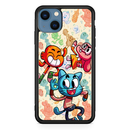 Gumball Darwin And Anais iPhone 15 Plus Case