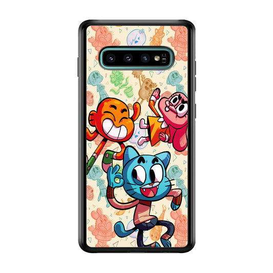 Gumball Darwin And Anais Samsung Galaxy S10 Case