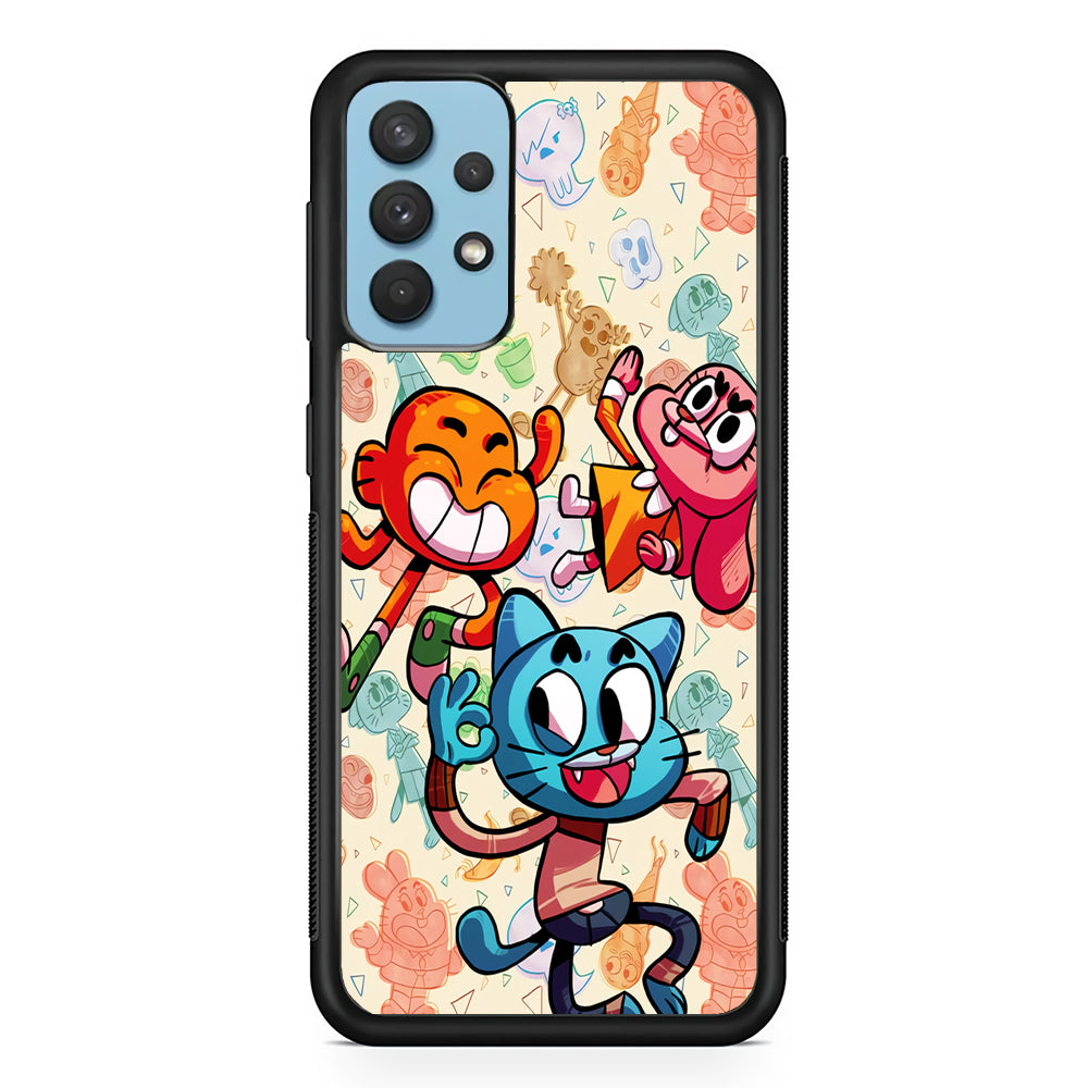 Gumball Darwin And Anais Samsung Galaxy A32 Case