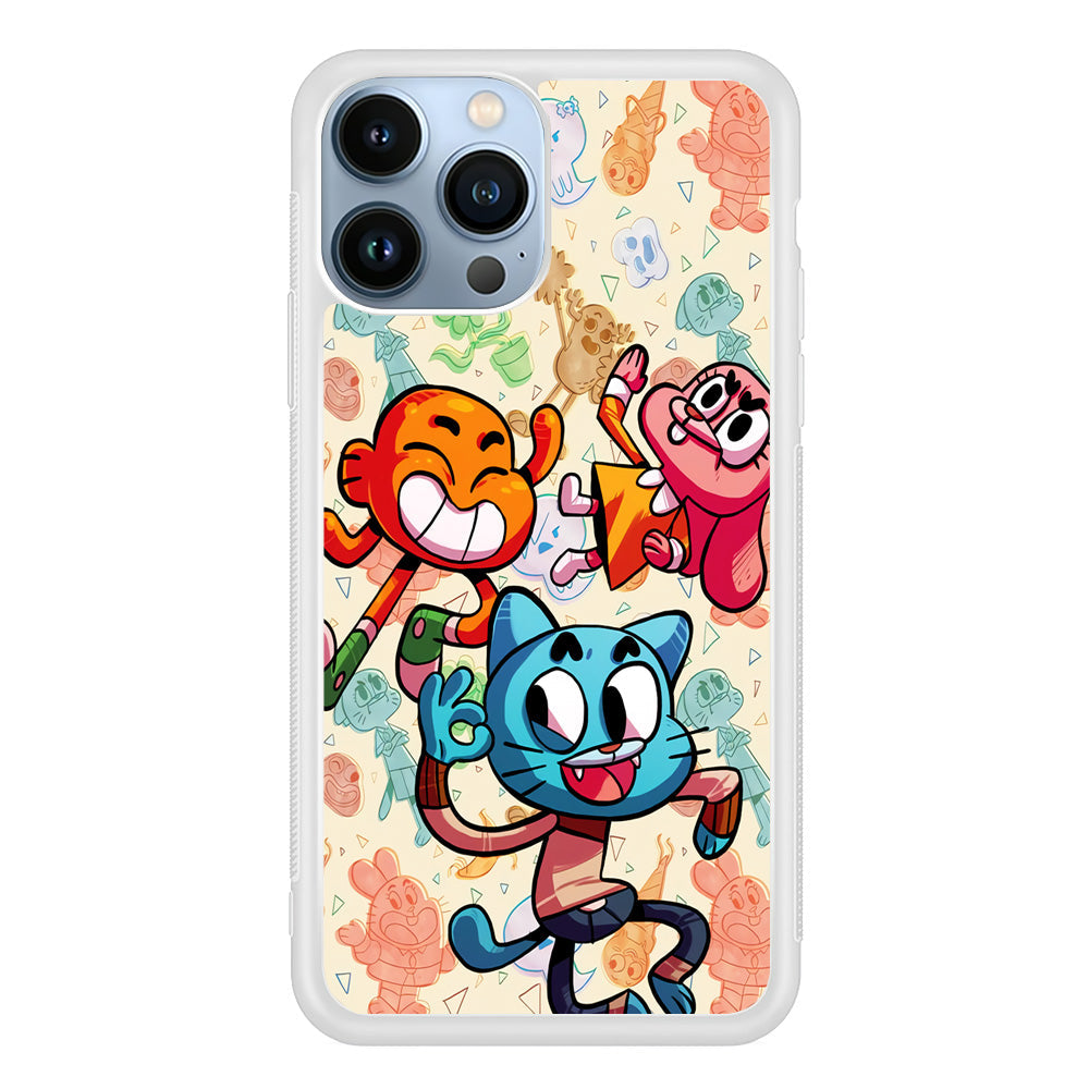 Gumball Darwin And Anais iPhone 15 Pro Max Case