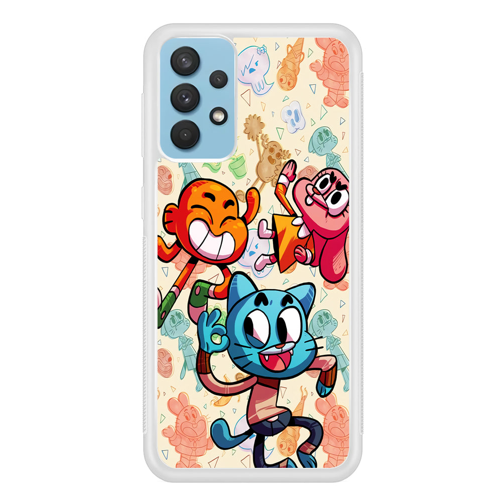 Gumball Darwin And Anais Samsung Galaxy A32 Case