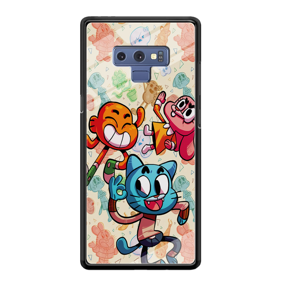 Gumball Darwin And Anais Samsung Galaxy Note 9 Case