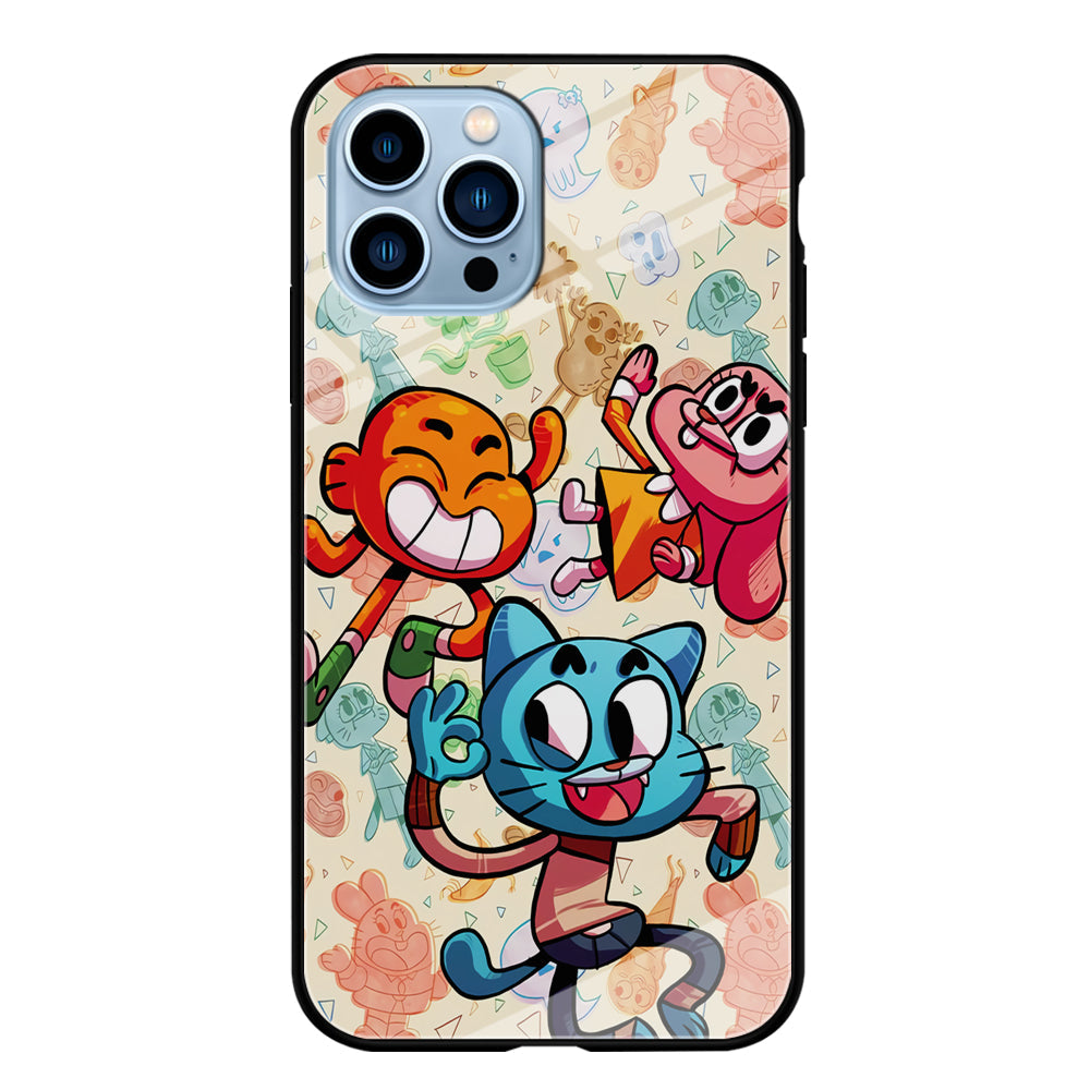 Gumball Darwin And Anais iPhone 15 Pro Max Case