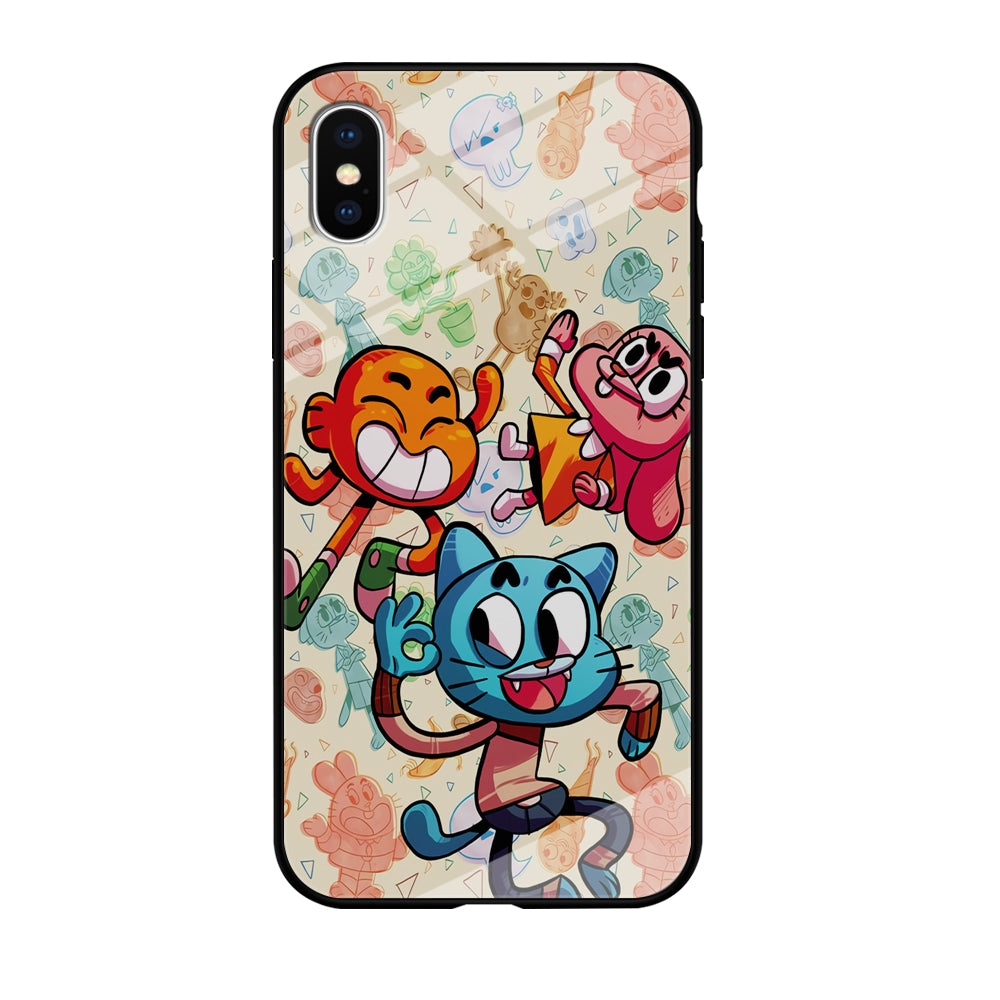 Gumball Darwin And Anais iPhone XS Case