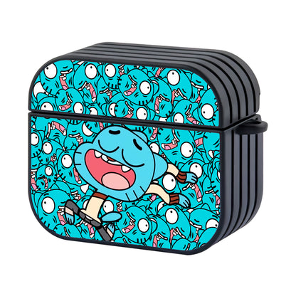 Gumball Feeling Happy Hard Plastic Case Cover For Apple Airpods 3