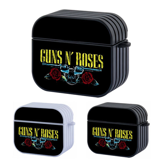 Guns N Roses Logo Hard Plastic Case Cover For Apple Airpods 3