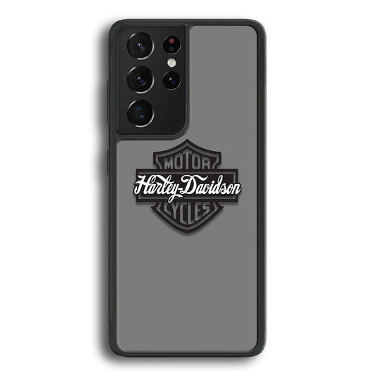 Harley Davidson Absolute Grey Samsung Galaxy S23 Ultra Case - Ezzystore