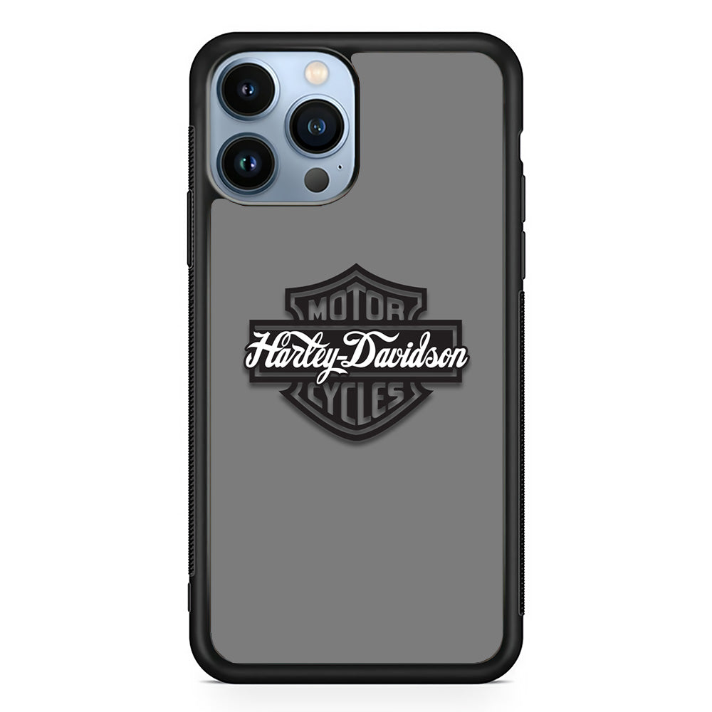Harley Davidson Absolute Grey iPhone 15 Pro Case