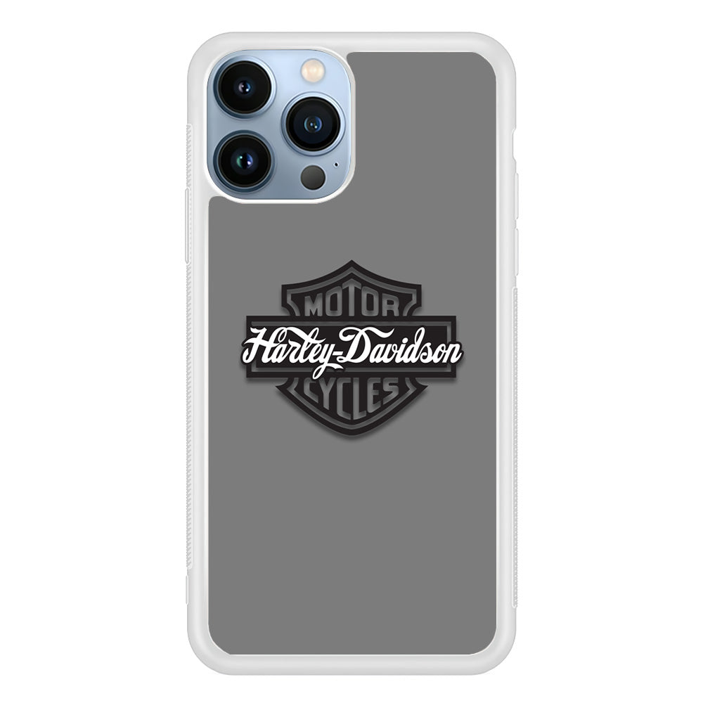 Harley Davidson Absolute Grey iPhone 15 Pro Case