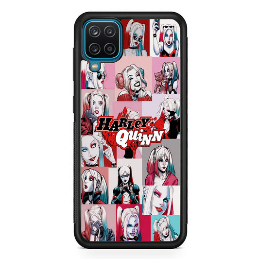 Harley Quinn Collage Of Expression Samsung Galaxy A12 Case