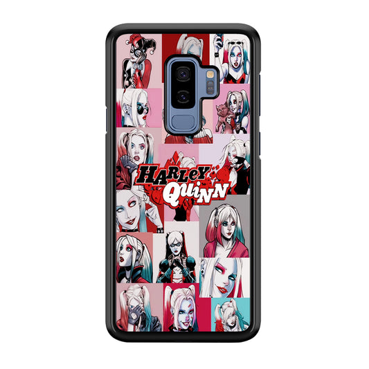 Harley Quinn Collage Of Expression Samsung Galaxy S9 Plus Case