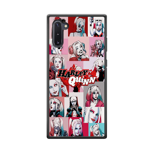 Harley Quinn Collage Of Expression Samsung Galaxy Note 10 Case