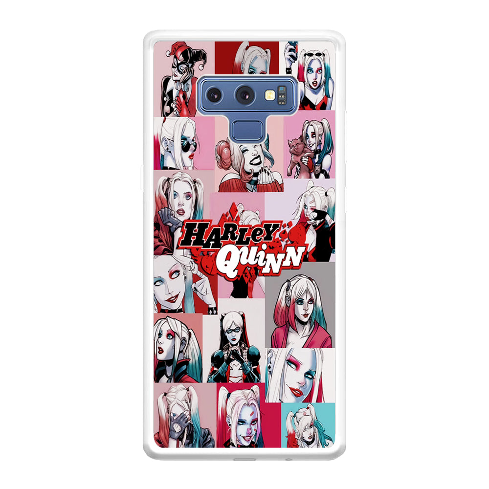 Harley Quinn Collage Of Expression Samsung Galaxy Note 9 Case