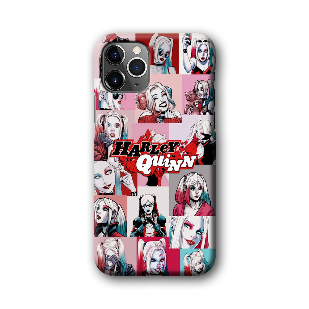 Harley Quinn Collage Of Expression iPhone 11 Pro Case