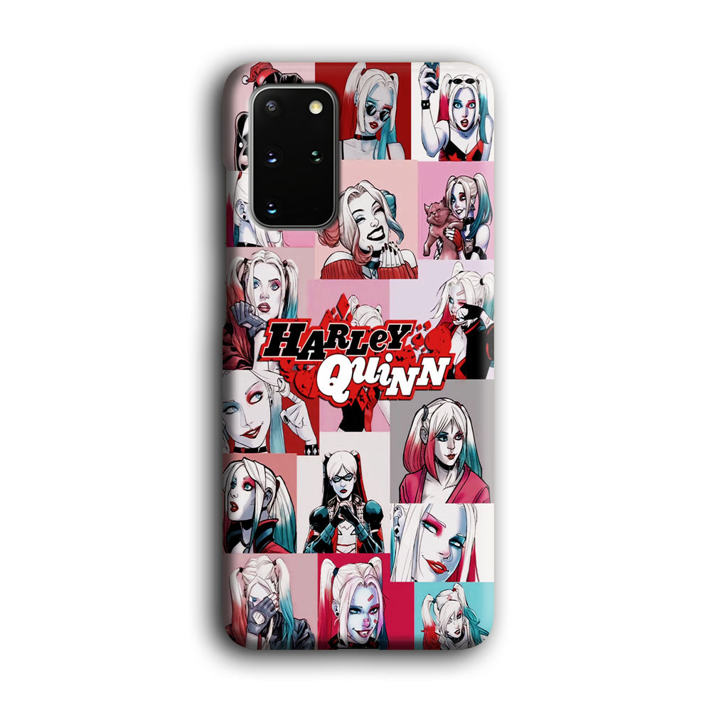 Harley Quinn Collage Of Expression Samsung Galaxy S20 Plus Case