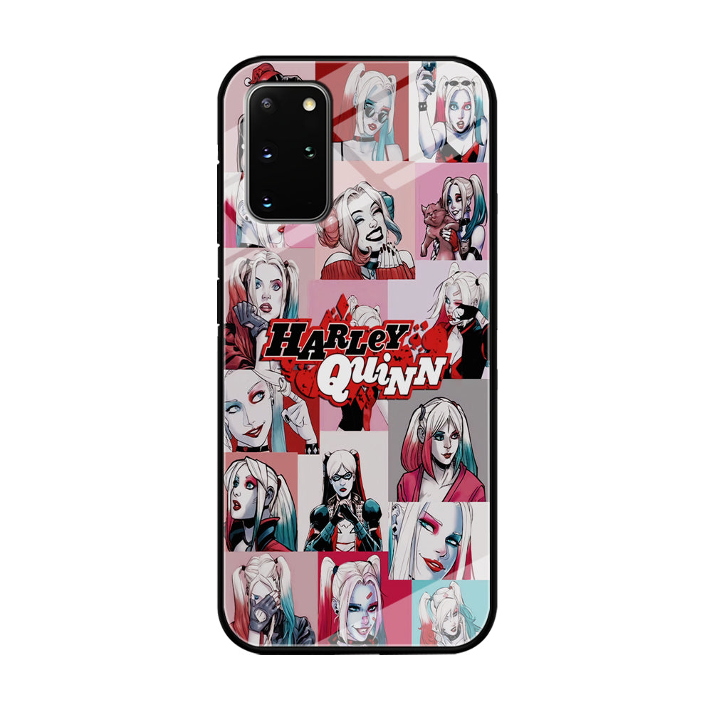 Harley Quinn Collage Of Expression Samsung Galaxy S20 Plus Case