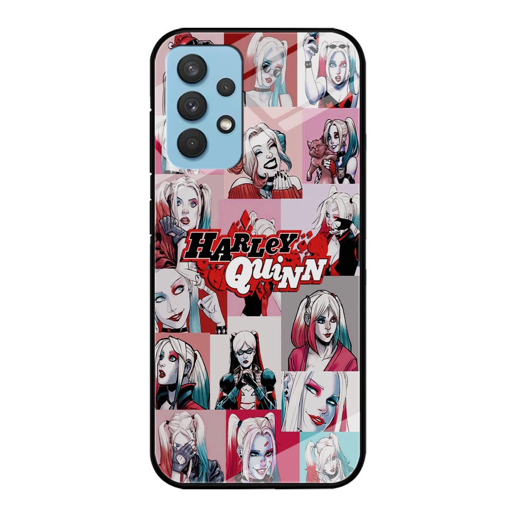 Harley Quinn Collage Of Expression Samsung Galaxy A32 Case