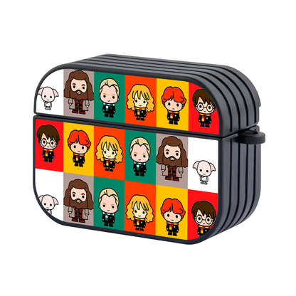 Harry Potter Chibi Collage Hard Plastic Case Cover For Apple Airpods Pro