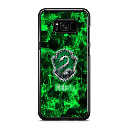 Harry Potter Slytherin Green Abstract Logo Samsung Galaxy S8 Plus Case