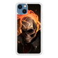 Head Skull Flame iPhone 15 Plus Case